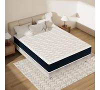 Matelas mousse 140x190, 32 cm Matelas en mousse, Advanced Sleep Care, Respirant, Zone 7, réversible des deux côtés