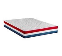Matelas mousse 140x190 cm neorev accueil enveloppant soutien mi ferme epaisseur 25 cm Non specifie zones housse de matelas G