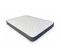 Matelas Mousse 140x200 New York - Ferme - Réversible - Côté Été/hiver - H15 Cm