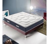 Matelas Mousse 150x200 cm, ROYAL MEMORY - Accueil Mémoire De Forme - Epaisseur 30 Cm