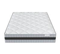 Matelas mémoire de Forme 160x200 Memo Luxe Hbedding - Mousse Ergonomique Haute densité et Visco-élastique