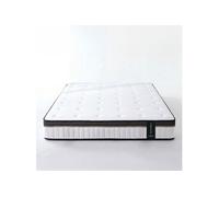 Matelas mousse 160x200 cm accueil moelleux soutien moelleux epaisseur 24 cm housse de matelas