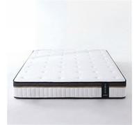 Matelas mousse 160x200 cm maison aubertin accueil moelleux soutien moelleux epaisseur 24 cm housse de matelas G