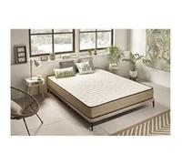 Moonia - Matelas Fibre Todotherm 160 x 200 cm - Grand Lit - Matelas de Haute Durabilité - Matelas Anti-acariens - Modèle Bamboo Care