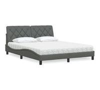 Matelas mousse 160x200 cm vidaxl housse de matelas oreiller(s) Non specifie zones