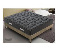 Matelas Mousse 70x200 cm BLACKMOON - Accueil Mémoire De Forme - Epaisseur 30 Cm