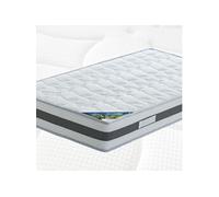 Matelas mousse 80x190 cm accueil moelleux soutien ferme epaisseur 21 cm Non specifie zones housse de matelas
