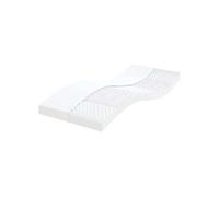 Matelas mousse 80x210 cm vidaxl accueil ferme soutien moelleux epaisseur 10 cm 7 zones housse de matelas G