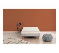 Matelas mousse DEKO DREAM Huopa 90 x 190 cm - Confort ferme - Mousse polyuréthane 5 zones 30kg/m3 - Épaisseur 10 cm - Coutil polyester - Garantie 5 ans