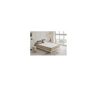 Moonia Matelas Bamboo Fresh Viscosoft Haute Durabilité Anti-acariens 90x190cm Blanc