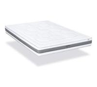 Matelas mousse 90x190 cm hypsom accueil progressif soutien mi-ferme epaisseur 22 cm housse de matelas G