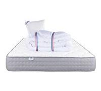 Matelas mousse 90x190 cm luxury literie accueil ferme soutien ferme epaisseur 20 cm oreiller(s) G