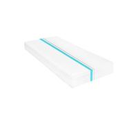 vidaXL Matelas 90x200 cm 7 zones Mousse PU épaisseur 16 cm H2/H3