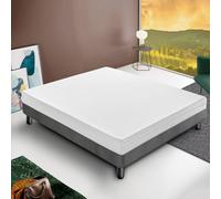 Matelas Mousse 90x200 cm, FABRY - Epaisseur 14 Cm - Fermeté H4