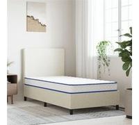 Matelas mousse 90x200 cm vidaxl soutien medium epaisseur 17 cm Non specifie zones G