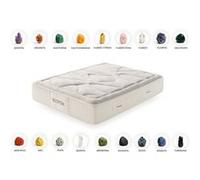 Moonia Ressorts Ensanchés Matelas Biocrystal Gold 27 cm 140X200 cm Fermeté moyenne