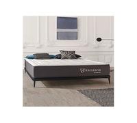 Matelas Mousse à Mémoire de forme - Exclusive Blue Latex Collection Hôtellerie - 7 zones - Confort - 140x190 cm - 25cm d'épaisseur