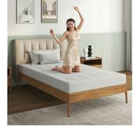 Matelas mousse froide ergonomique 160 x 200 cm EVRYAE, épaisseur 18 cm, housse 3D respirante amovible, blanc