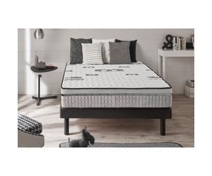 Matelas Mousse Naturalex TOP-CARBONE 140x200 cm Bio Memory®+ HQ Aero Latex®+ effet régénérateur + Actif