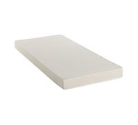 Matelas mousse pour lit gigogne - DREAMEA - 90x190 cm - Equilibré - Mousse polyuréthane - Blanc