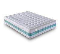 Matelas NATURELITS Serene 180x190 cm - Ressorts et mémoire de forme - Double face été/hiver - Hauteur 30 cm - Fermeté moyenne