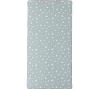 Matelas nomade Over the sea - 120 x 60 x 4 cm - Bleu - TINEO