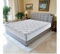 Matelas - NUIT D'OR - Lot de 2 - 70x190 cm - Mousse à mémoire - 7 zones de confort - Accueil moelleux