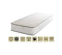 Matelas orthopédique 160x200 x 22 cm + oreiller mémoire + alèse - très ferme - face hiver laine - ame poli lattex haute densité - hypoallergénique