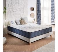 Matelas Perfect Dream 150x190 cm-30 cm-Hybride-Ressorts Ensachés-Mémoire de forme HR-Latex-Confort Ferme-Ergonomique-Respirant
