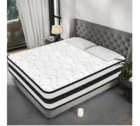Matelas PerfectSleep 140x190 cm - Ép 26 cm - Matelas Hybride Confort 10 Zones - Respirante - Ergonomique - literie de luxe