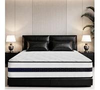 Matelas PerfectSleep 140x190 cm Épais 30cm - Mousse à mémoire de Forme et Blue Latex - Confort Ferme - Haute Densité - Oeko-Tex