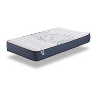 Matelas Perfectsleep 90x190 cm - Mousse HR, Accueil Blue Latex, Mousse à mémoire de forme, 15 cm, 2 faces été/hiver
