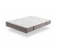 Moonia Matelas Platinum Classic Memory Foam Confort Hauteur - +/- 26cm 135x200cm Blanc