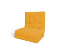 Matelas Pliable 70x200 - Futon Flex Natural - Pascall Jaune
