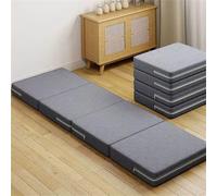 Matelas Pliable En Mousse À Mémoire De Forme, Matelas Pliable De 10cm | For Voyage/camping/camping/voyage En Voiture/chambre D'amis/yoga, Avec Housse Et Lavable(Gray,120x200x10cm/47x79x4in)
