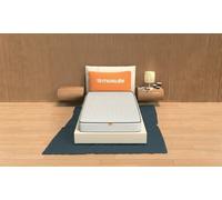 Matelas pliable en mousse de 10 cm de hauteur : 90 x 200 cm