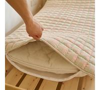 Matelas Pliable Futon Japonais Coton Bio Tatami Futon 2 Places 1 Place 140x190 Pliable Matelas Au Sol(G,90x190cm(3.3kg))