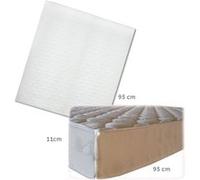 Matelas PLIANT pour lit parc carré 95x95 11cm G