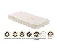 Matelas pour bébé 70x140 cm hauteur 15 cm déhoussable housse lavable à 30° - tissu avec bambou naturel - hyppoallergénique - anti-acariens - mousse d G