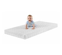 Matelas pour bébé haut de gamme, matelas pour enfant 60 x 120 cm, avec rebord, hauteur 9 cm, housse douce pour la peau, Bodyprotect Little Dreams