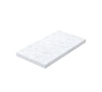 Matelas Pour Berceau En Polyester Blanc 60X120