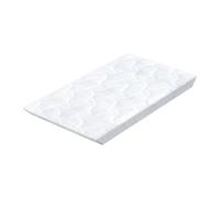 Matelas Pour Berceau En Polyester Blanc 60X120