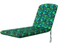 Matelas pour chaise longue "Beatriz" 185x60x6 cm | Bain de soleil, Coussin pour siège, Coussin pour meubles de jardin | Hobbygarden