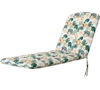 Matelas pour chaise longue "Beatriz" 185x60x6 cm | Bain de soleil, Coussin pour siège, Coussin pour meubles de jardin | Hobbygarden