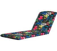 Matelas pour chaise longue "Beatriz" 185x60x6 cm | Bain de soleil, Coussin pour siège, Coussin pour meubles de jardin | Hobbygarden