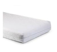 Matelas Pour Enfant + Couvre-matelas Amovible 90x200cm Blanc 90X200
