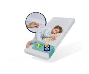 Matelas pour enfant SMART : matelas pour bébé avec housse amovible, lavable à 60 °C, pour lit bébé ou lit à barreaux eco5 90 x 190 cm. Fabriqué dans l'UE