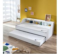 matelas pour lit tiroir bultex nano 80x190 - Blanc - Garantie 5 ans - Bultex