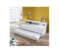 matelas pour lit tiroir bultex nano 80x190 - Blanc - Garantie 5 ans - Bultex