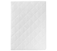 Matelas pour parc bébé - 75 x 100 cm - Blanc - Matelassé